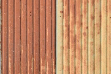 Eski paslı ridge plaka galvanizli 