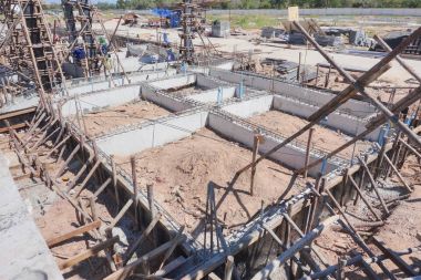 Şantiye konut projesi için