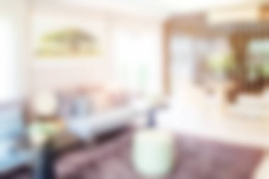 Odak arka plan oturma odasında modern iç tarzı