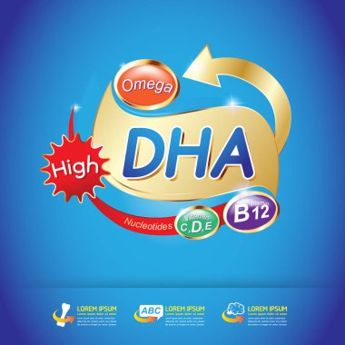 Çocuklar Omega 3 ve Vitamin kavramı