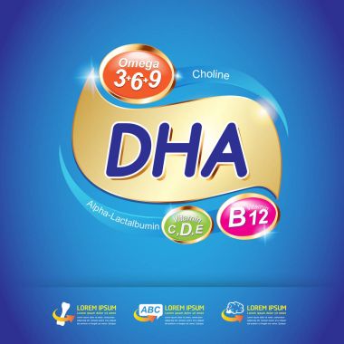 Çocuklar Omega 3 ve Vitamin kavramı