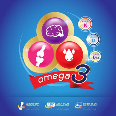 Omega Vitamin ve besin çocuklar için 