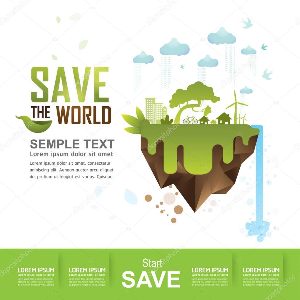 Save the World Concept 
