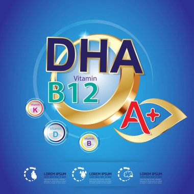 Çocuklar Omega 3 vitamini kavramı