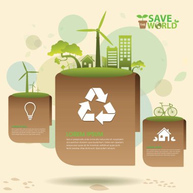  Ekoloji Infographic kavramı