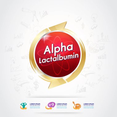 Kalsiyum vitamini Omega 3 ve Dha vektör simgesi kavramı çocuklar.