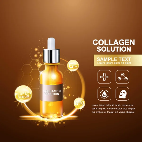 Kollajen Serum cilt bakım kavramı 