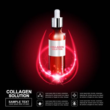 Kollajen ve deri kavramı için Vitamin 