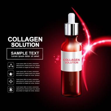 Kollajen ve deri kavramı için Vitamin 