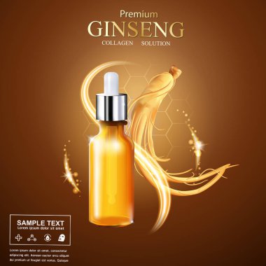 Ginseng kollajen Serum ve Vitamin