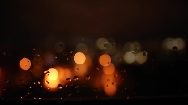 Абстрактний фон барвистого світлого боке — стокове відео