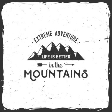 Hayat dağlarda iyidir.