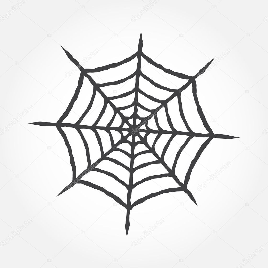 Icone De Contour De Toile D Araignee Halloween Image Vectorielle Par Serdiuk Igor Gmail Com C Illustration