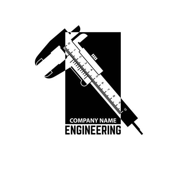 Modèle de logo de l'entreprise d'ingénierie . — Image vectorielle