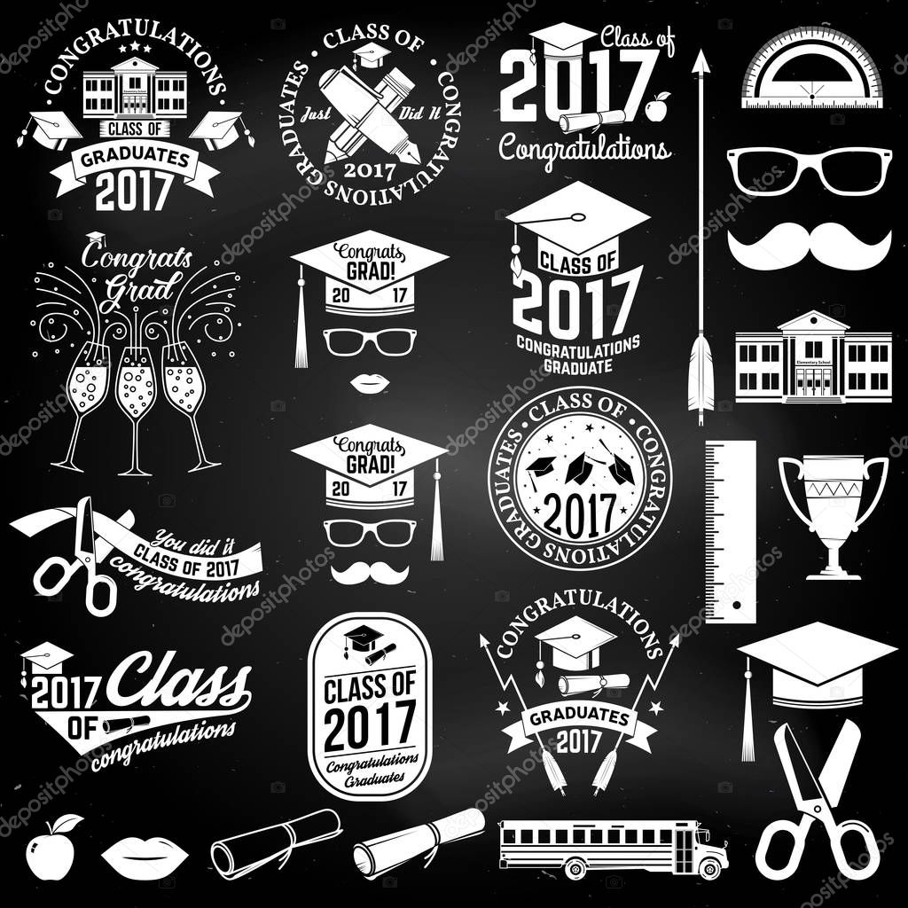 Vector Class of 2017 badge.