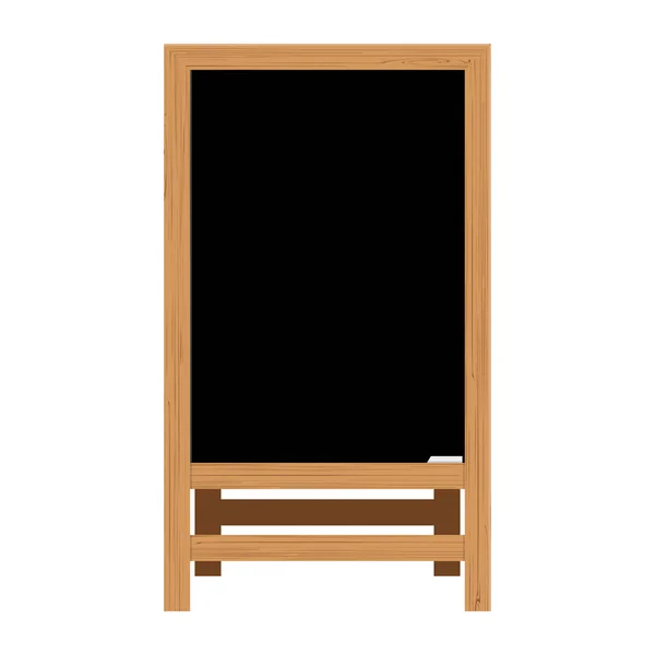 Menu Black Board. Vectorillustratie. — Stockvector