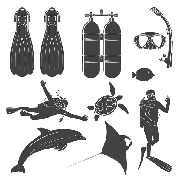 Scuba diving gear.