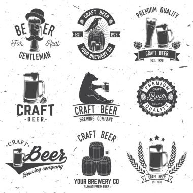 Bar, pub ve restoran iş için vintage tasarım.