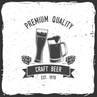 Bar, pub ve restoran iş için vintage tasarım.