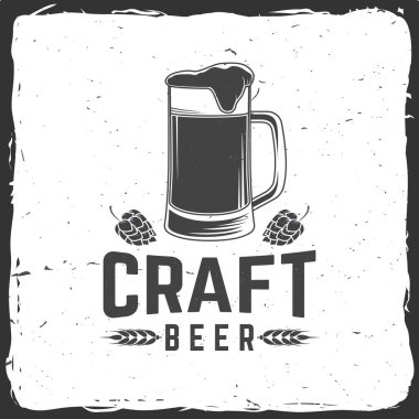 Bar, pub ve restoran iş için vintage tasarım.