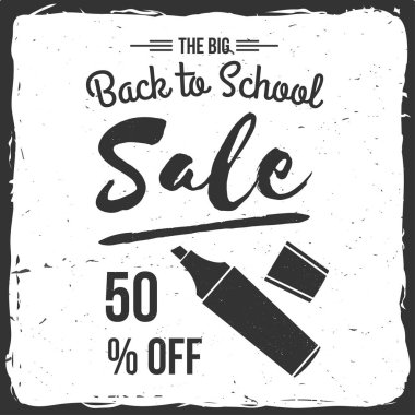 Geri Tasarım Okulu. Vektör çizim