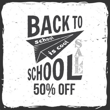 Geri Tasarım Okulu. Vektör çizim