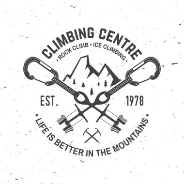 Kameralar ile Vintage tipografi tasarım hexes, dağ ve kemer.