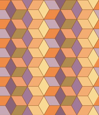 Dikişsiz soyut altıgen desen arka plan.