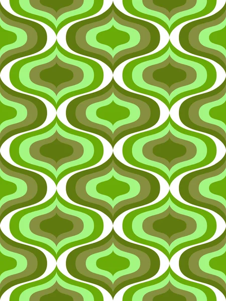 Vector seamless retro pattern. — Stock Vector