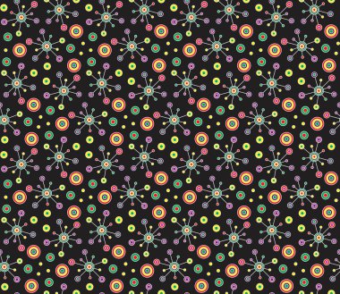 parlak renkler soyut seamless modeli.