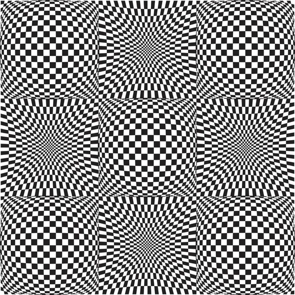 3D abstract naadloze patroon. — Stockvector