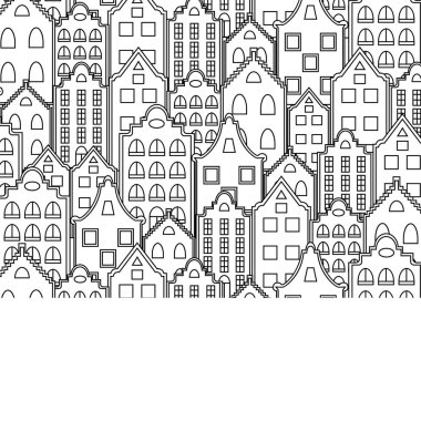 Vektör tebrik kartı veya davet şablonu.