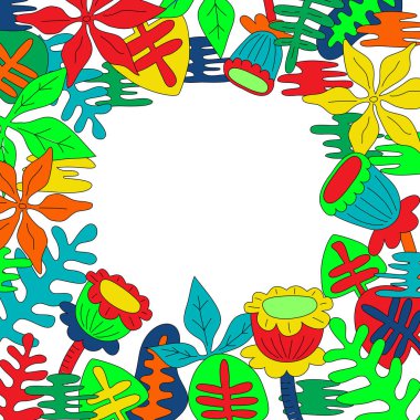 Metin için yeri olan tebrik kartı şablonu.