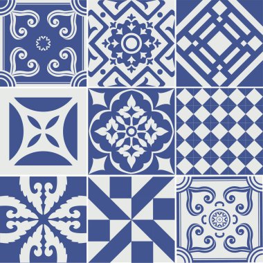 Fayans arka plan kümesi.