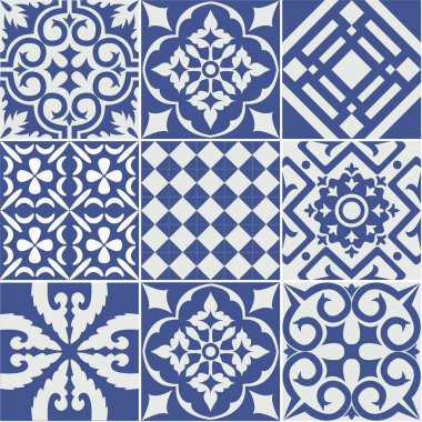 Fayans arka plan kümesi.