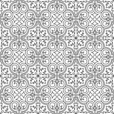 Siyah beyaz döşeme arka planı.