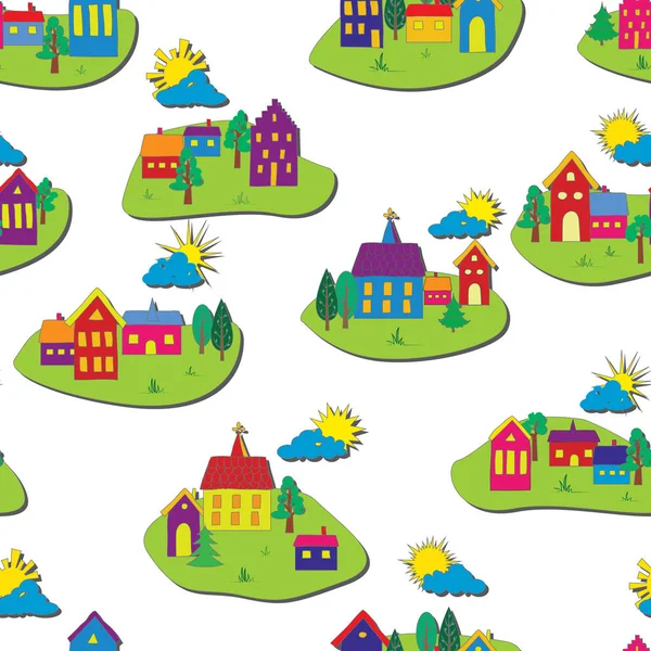 Sorunsuz çocukça arka plan.