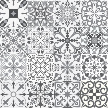 Fayans arka plan kümesi.