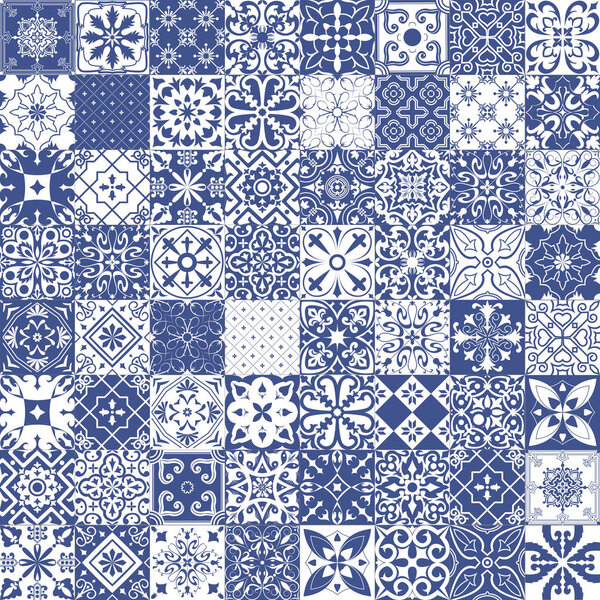 Big vector set of tiles