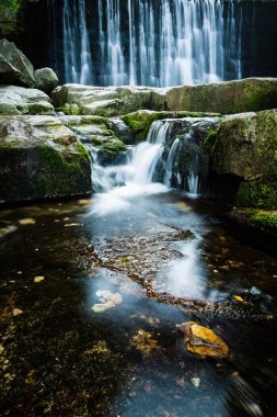 Şelale güzel sahne.