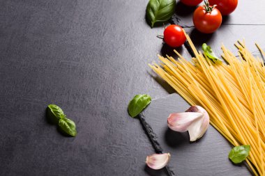 İtalyan gıda maddeleri.