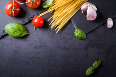 İtalyan gıda maddeleri.