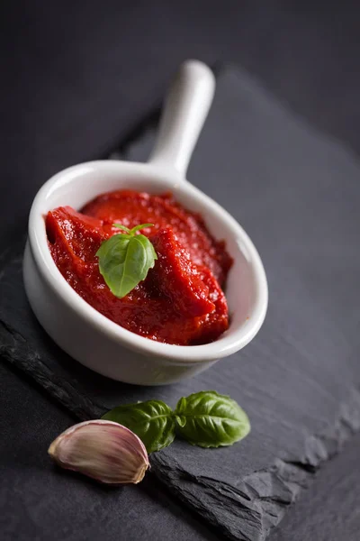 Saus tomat segar — Stok Foto