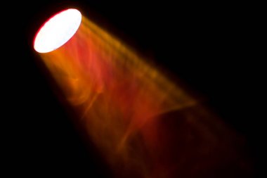 Soyut resim aydınlatma.