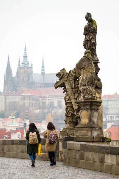 Praga, capital da Checoslováquia . — Fotografia de Stock