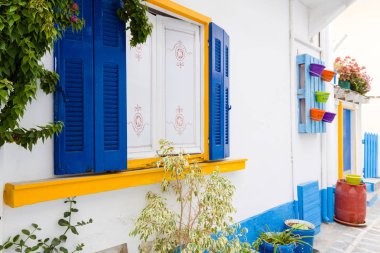 Yunan Adası mimarisi.