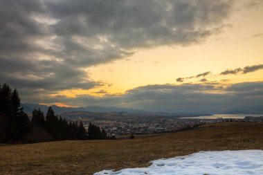 Tatra Dağları'nın peyzaj.