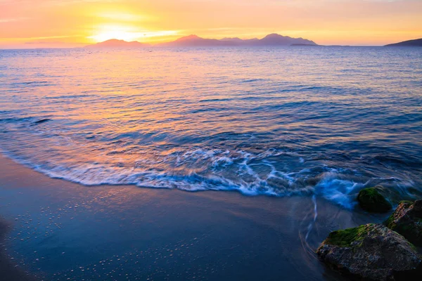 Panorama of beautiful sunset. — Stock Photo, Image