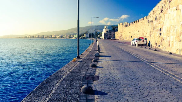 Camino en la ciudad de Kos — Foto de Stock