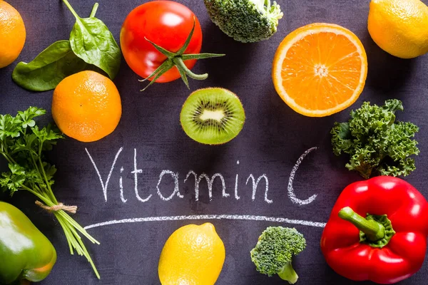 Voedsel rijk aan vitamine C — Stockfoto